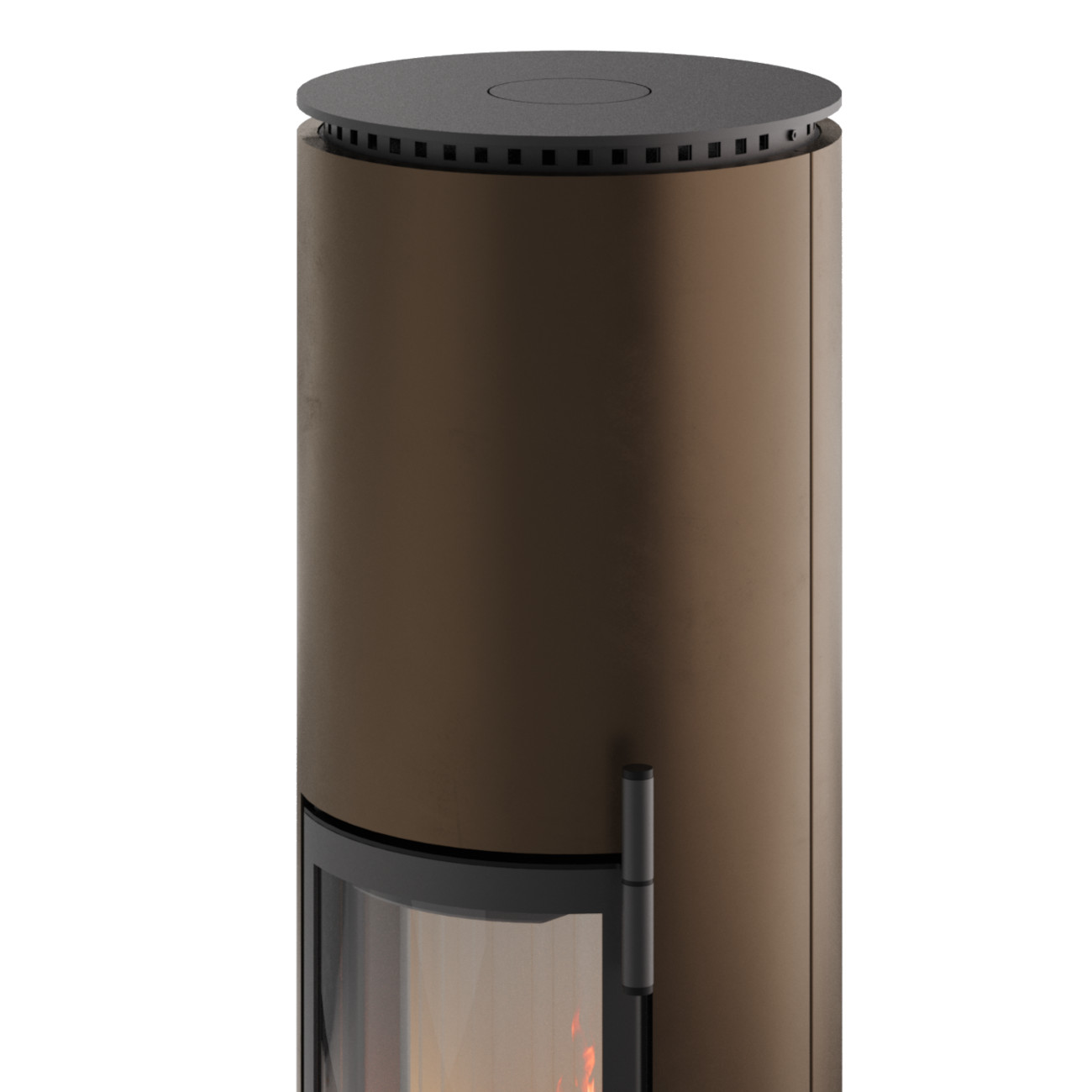 Rondotherm XL Mocca Speicherkaminofen 7KW Rondotherm XL Mocca Speicherkaminofen 7KW