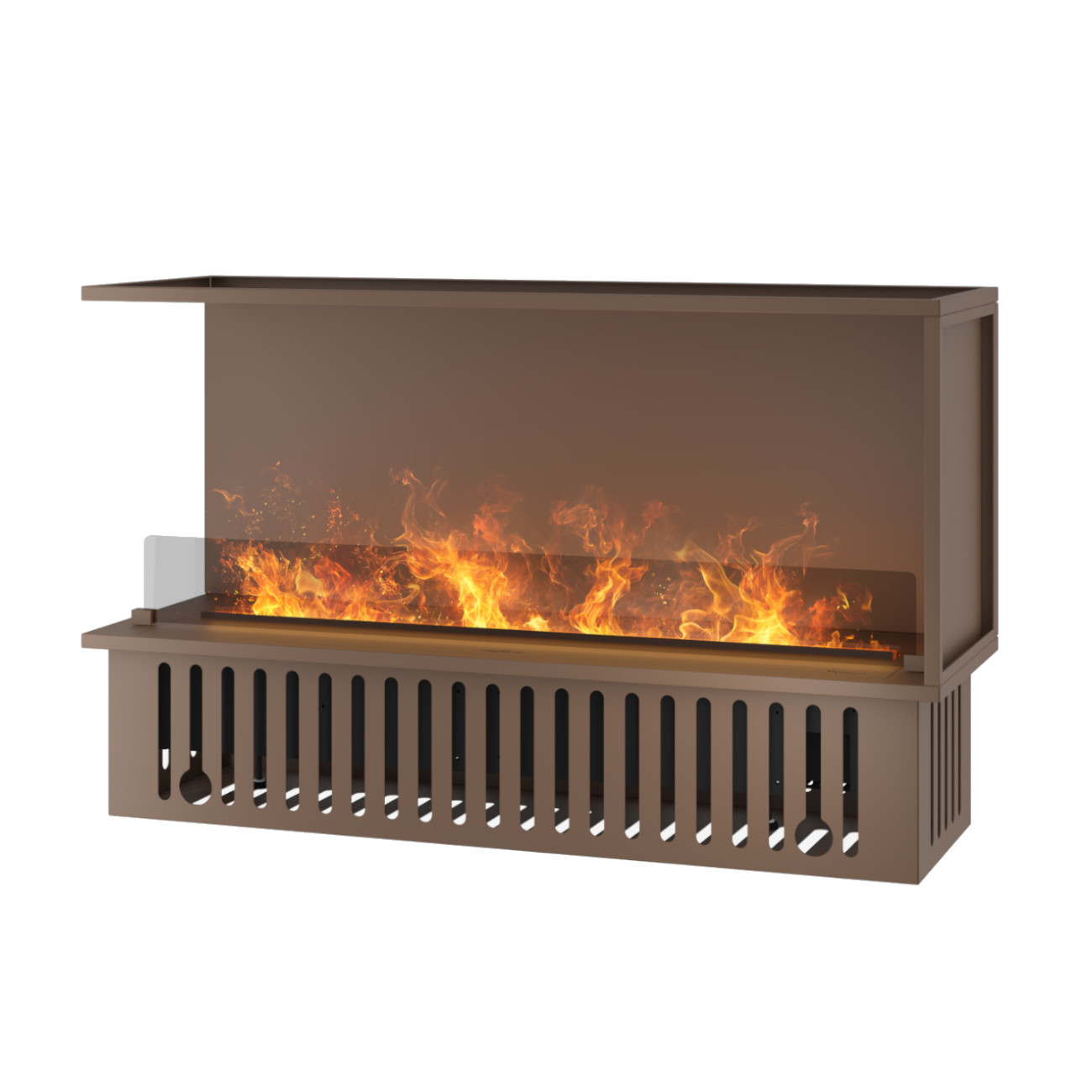 Invapo Inside L1200 Optimyst® Braun Wasserdampf Box Kamineinsatz Invapo Inside L1200 Optimyst® Braun Wasserdampf Box Kamineinsatz