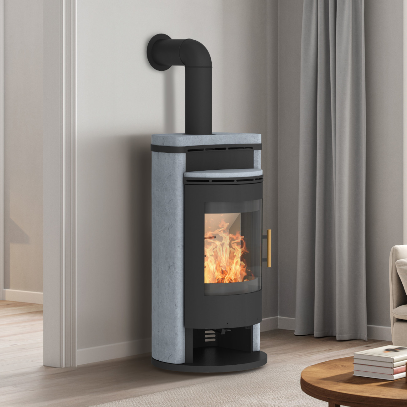 Saros Serpentino Kaminofen 7kW