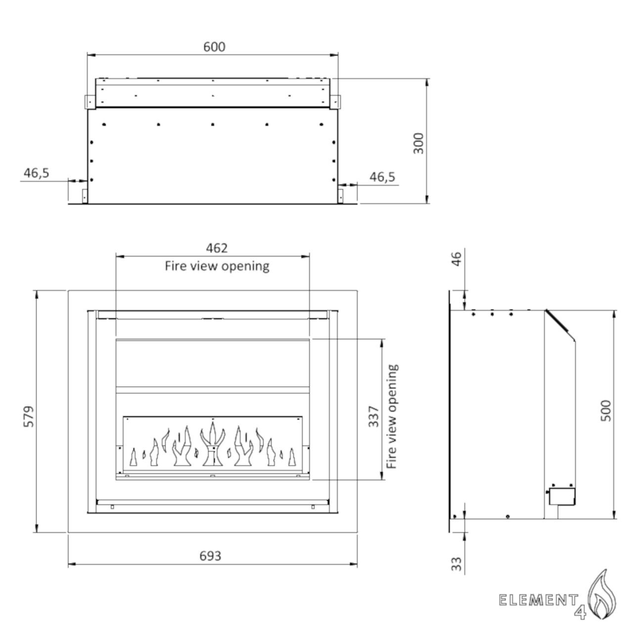 elite60ie-elektrokamin-LED-kamin-kaminkassette-element4-masse