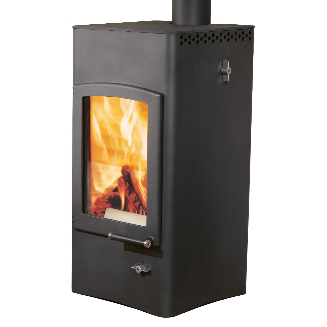 Lucy Cook Koch-Kaminofen 6kW RLU Gussgrau