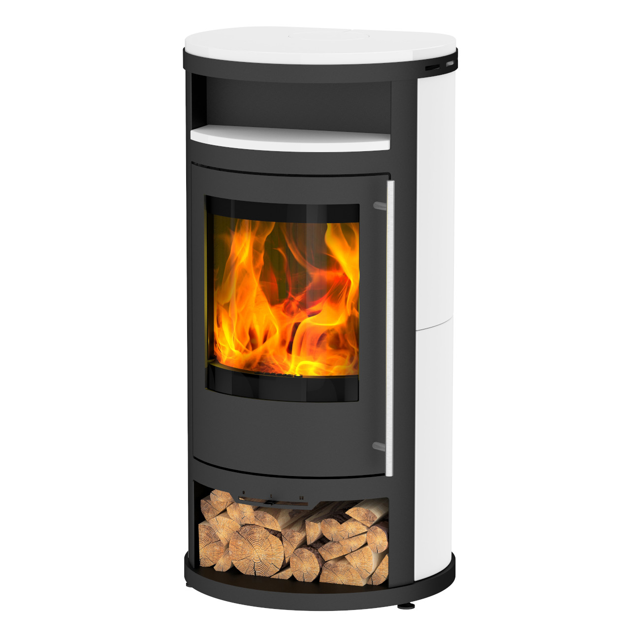 salado-kaminofen-schneeweiss-keramik-web1 Salado Compact Kaminofen Keramik Schneeweiß 6kW RLU