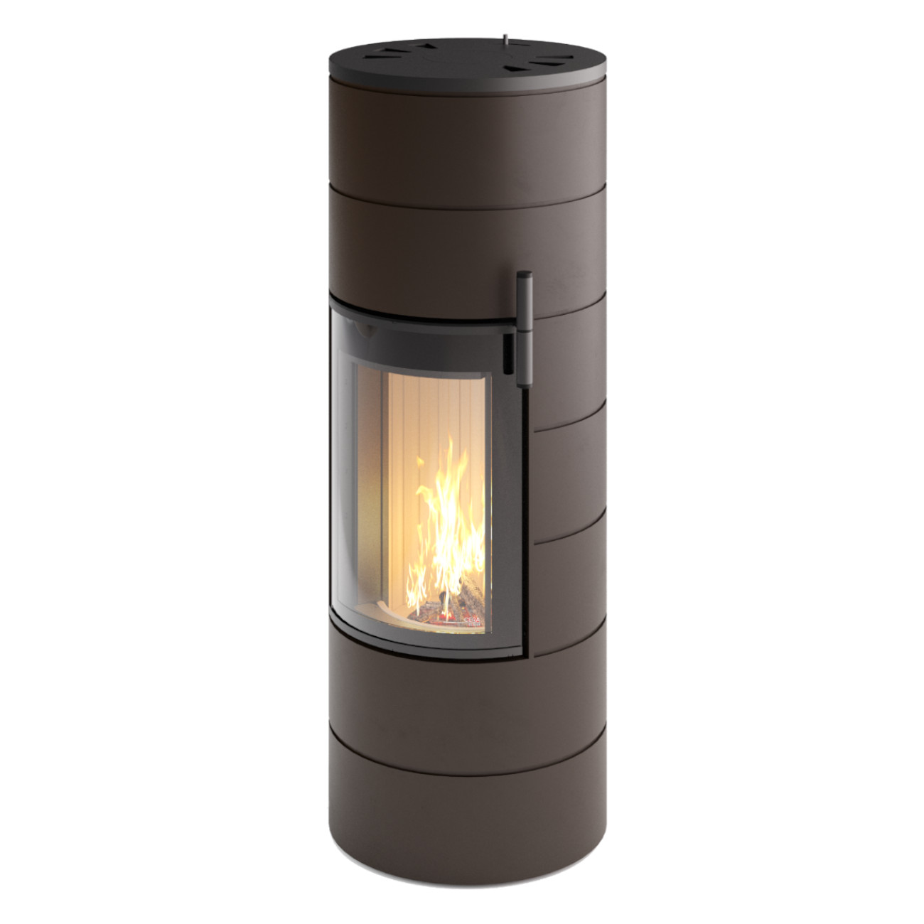 Titan Midi Mocca Kaminofen 6KW RLU Titan Midi Mocca Kaminofen 6KW RLU