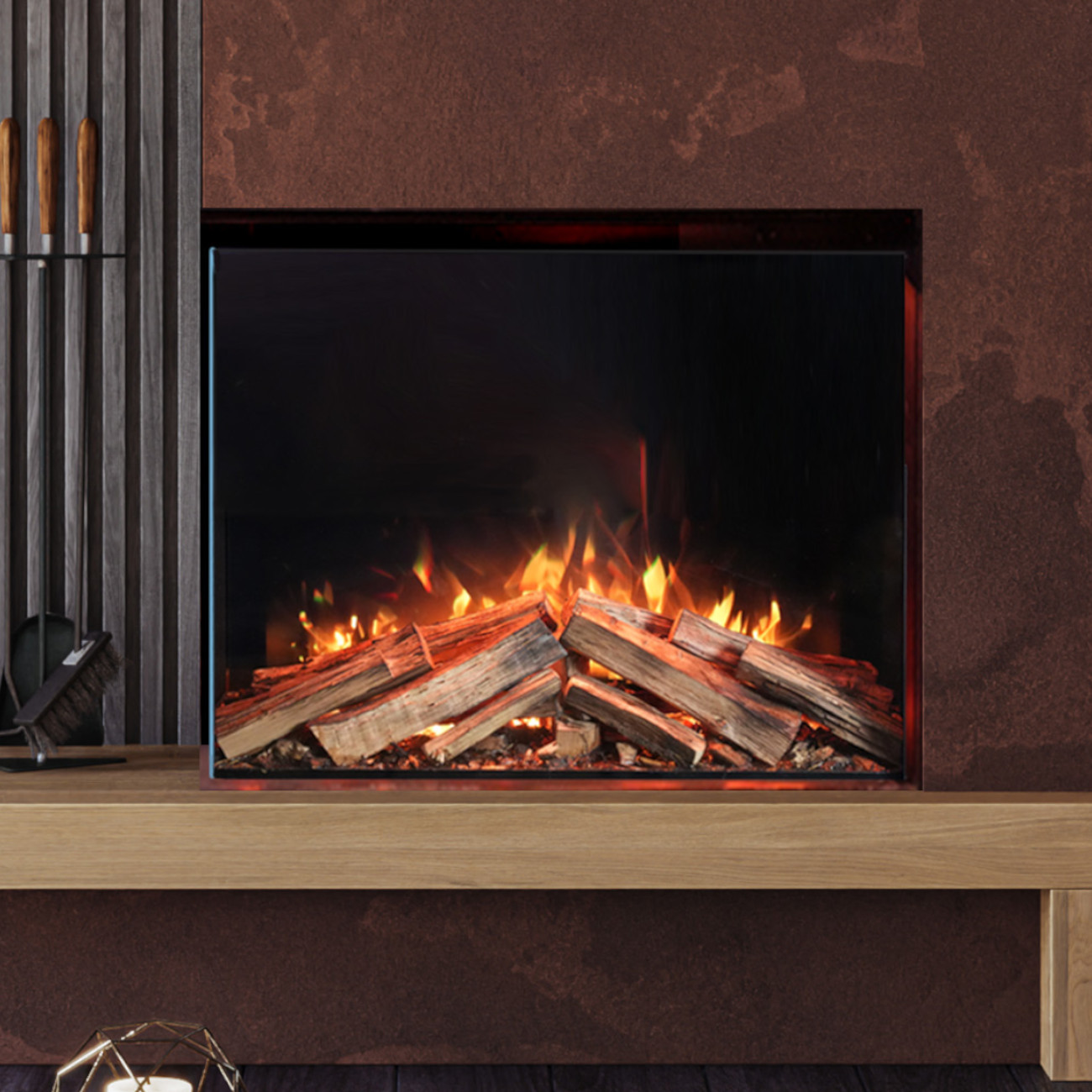 Elite 80HE Supreme Elektrokamin 4in1 Einbaukassette mit Wärmeleistung Elite 80HE Supreme Elektrokamin 4in1 Einbaukassette mit Wärmeleistung