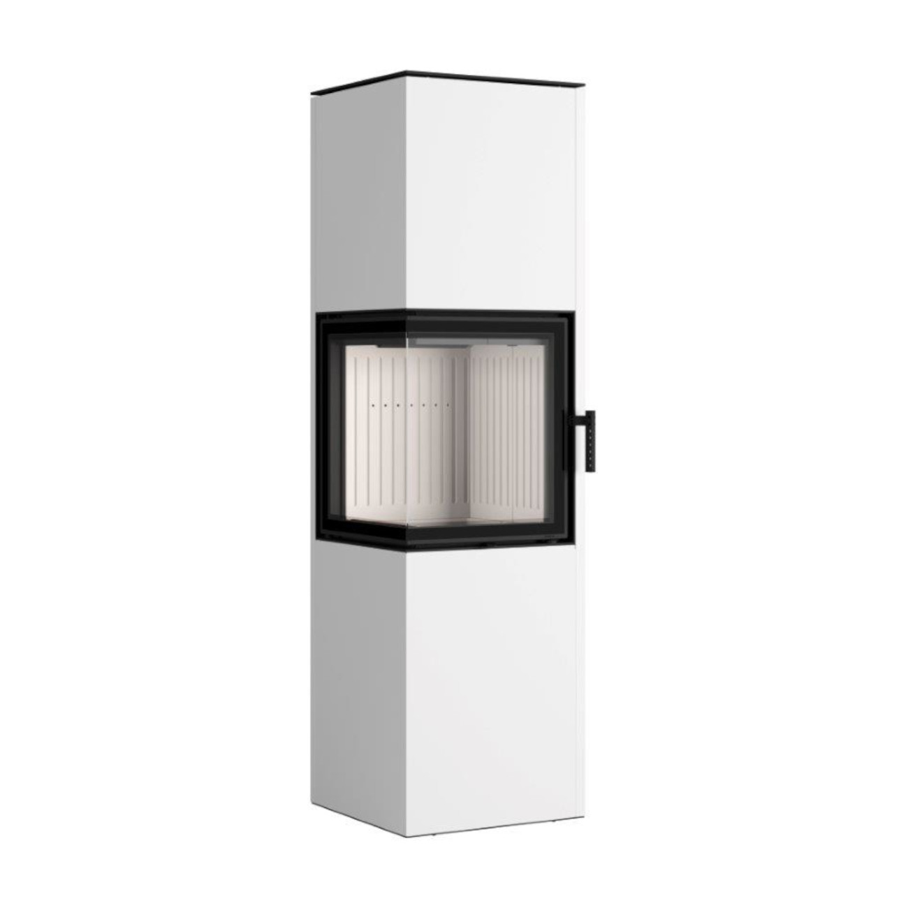 pixel-XXL-eck-kaminofen-weiss-web1 Pixel XXL Eck-Kaminofen 7kW Weiß