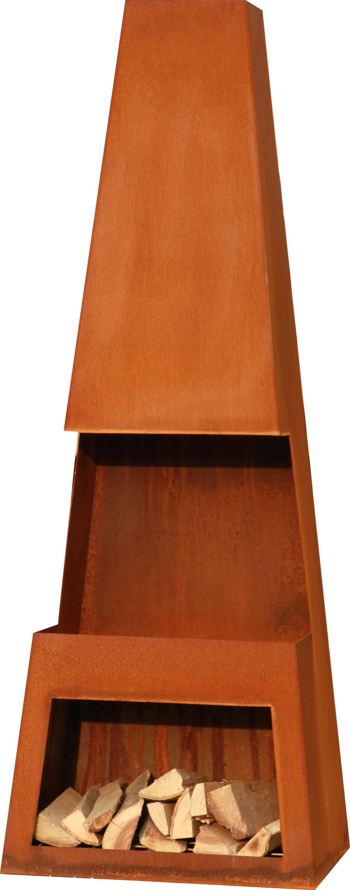 Pular-Corten Outdoor/Garten Kamin Pular Corten
