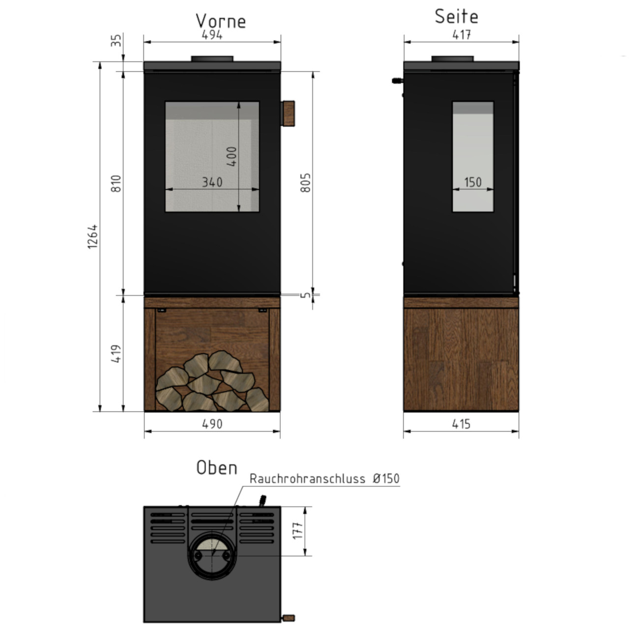 galileo-cera-kaminofen-sockel-vorne-masse1