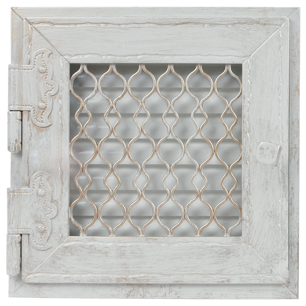 retro-single-weiss-tit Retro Warmluftgitter Weiß 19 x 19 cm