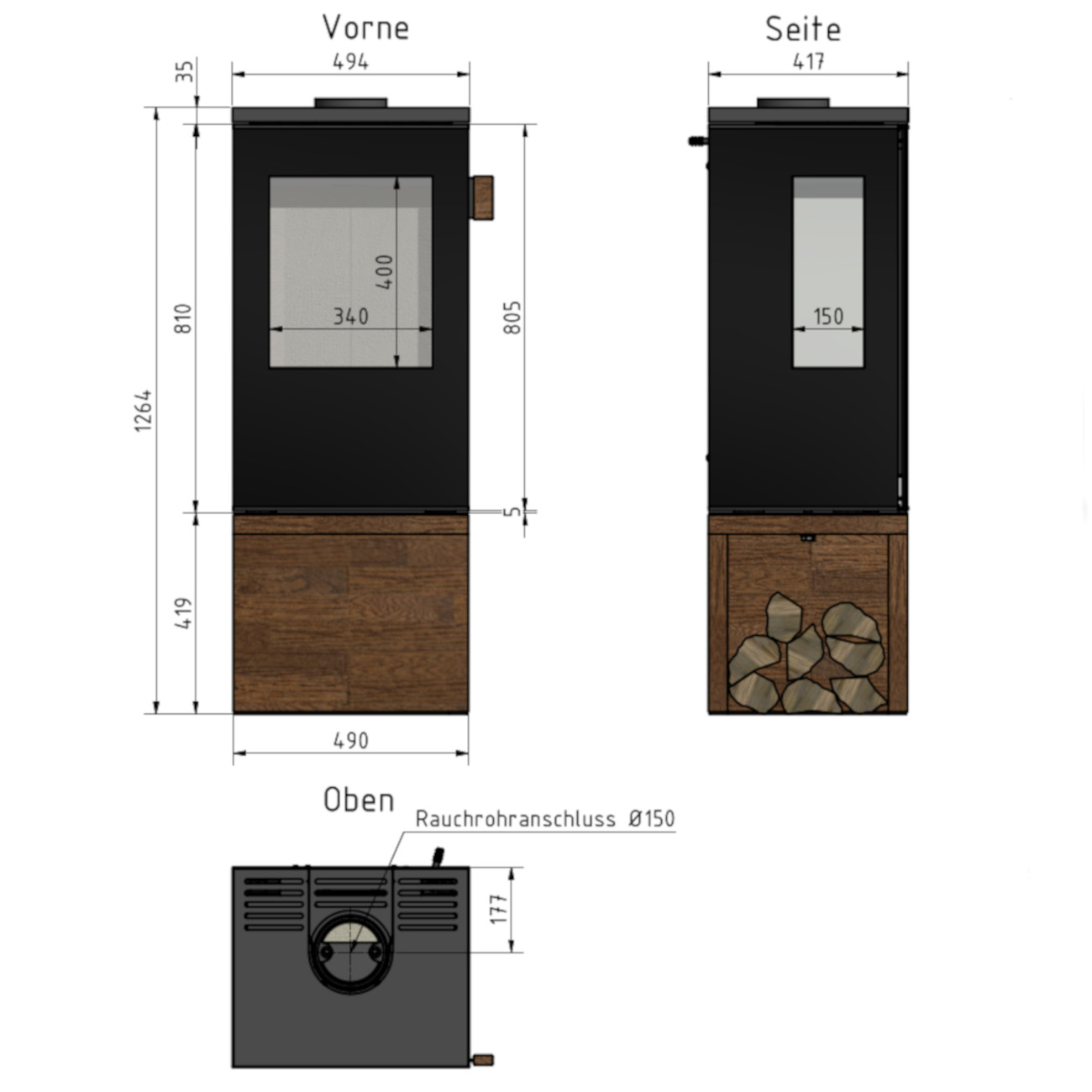 galileo-cera-kaminofen-sockel-seite-masse1