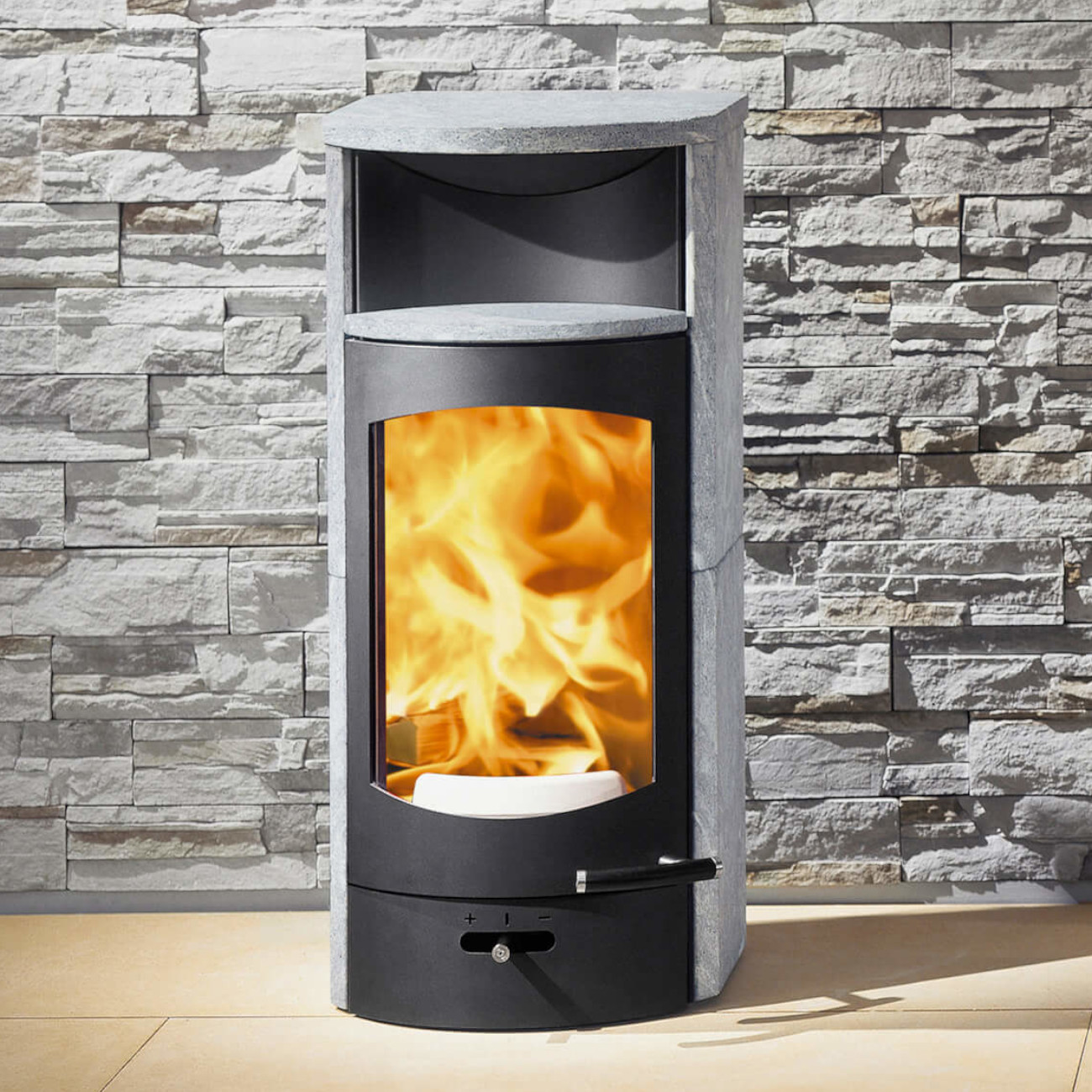 Flok 2.0 Speckstein Kaminofen 4kW RLU