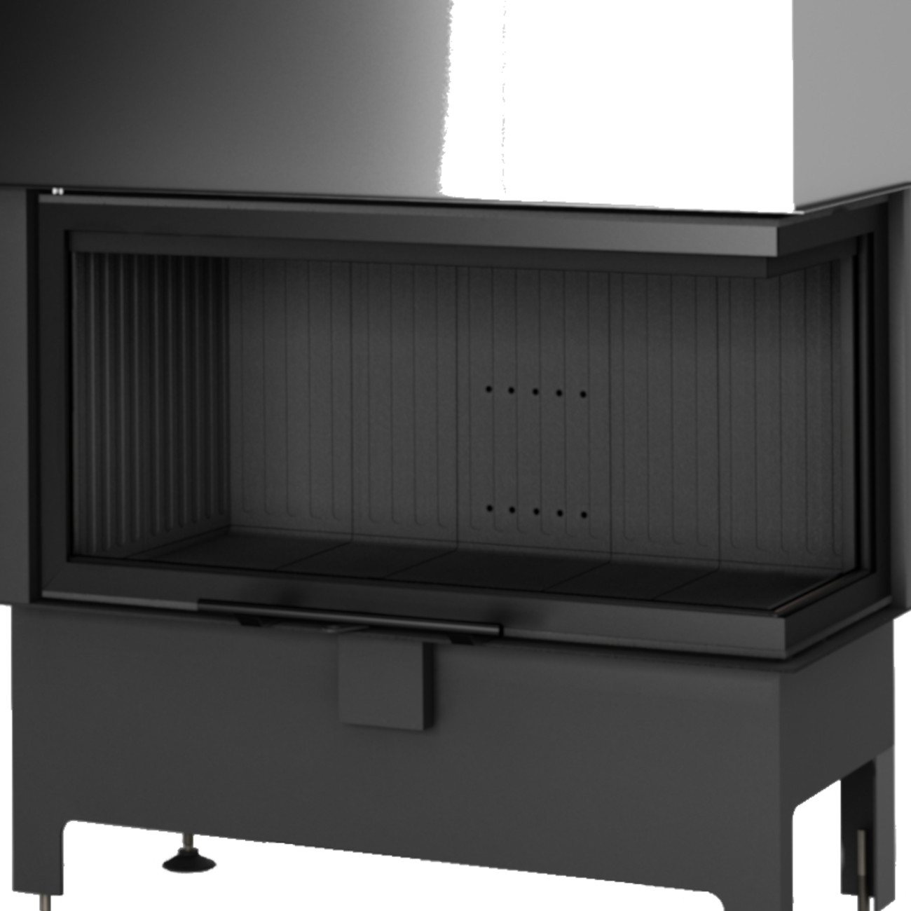Kamineinsatz_Hajduk_Heatro_81PH_Black_Brennkammer_Hebet-r