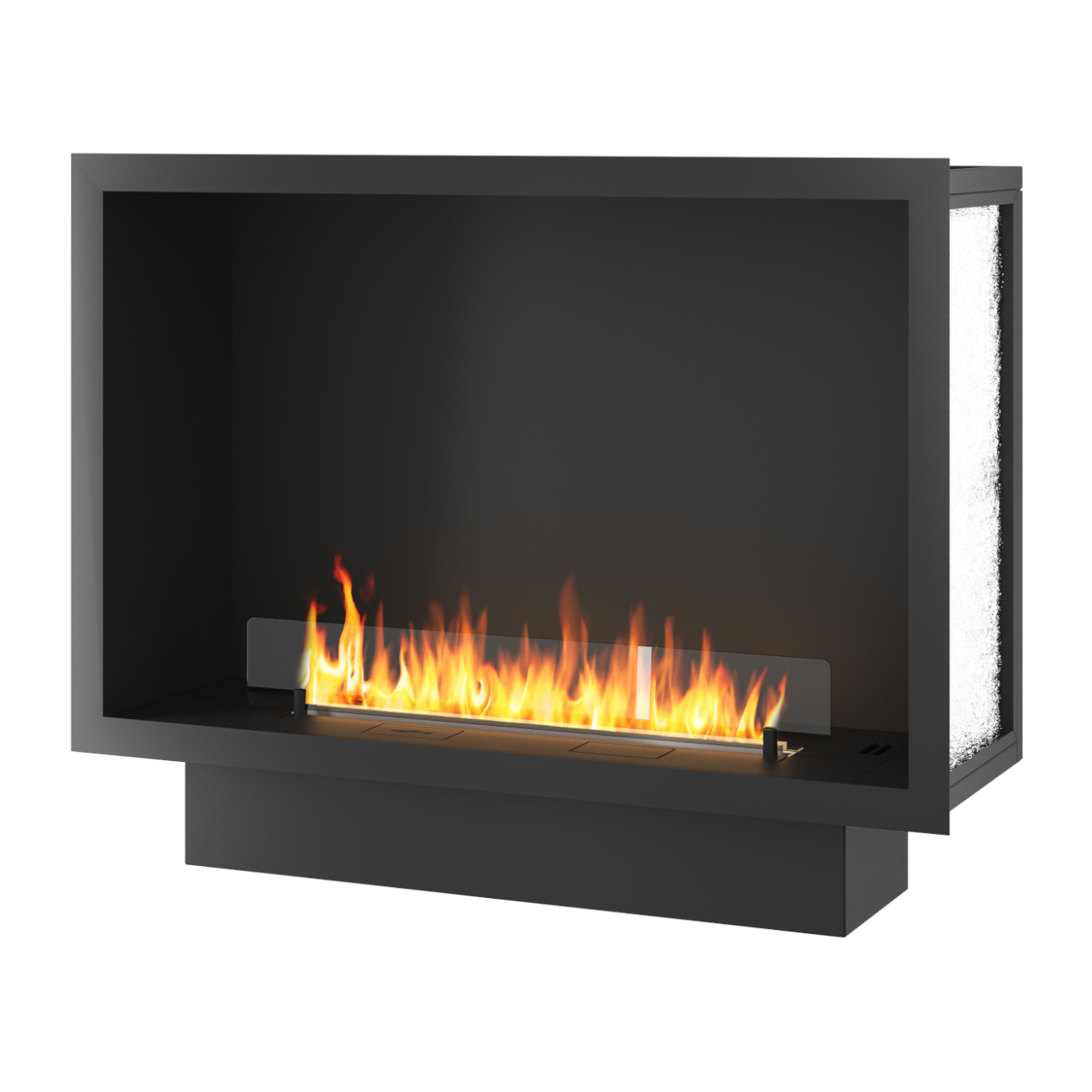 INSIDE 1000 ETRONIC BASIC Kaminkassette Automatischer Ethanolbrenner