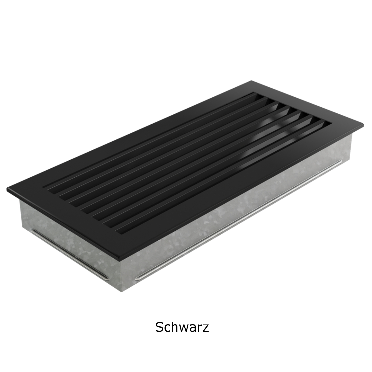Lüftungsgitter FRESH Schwarz in verschiedenen Größen