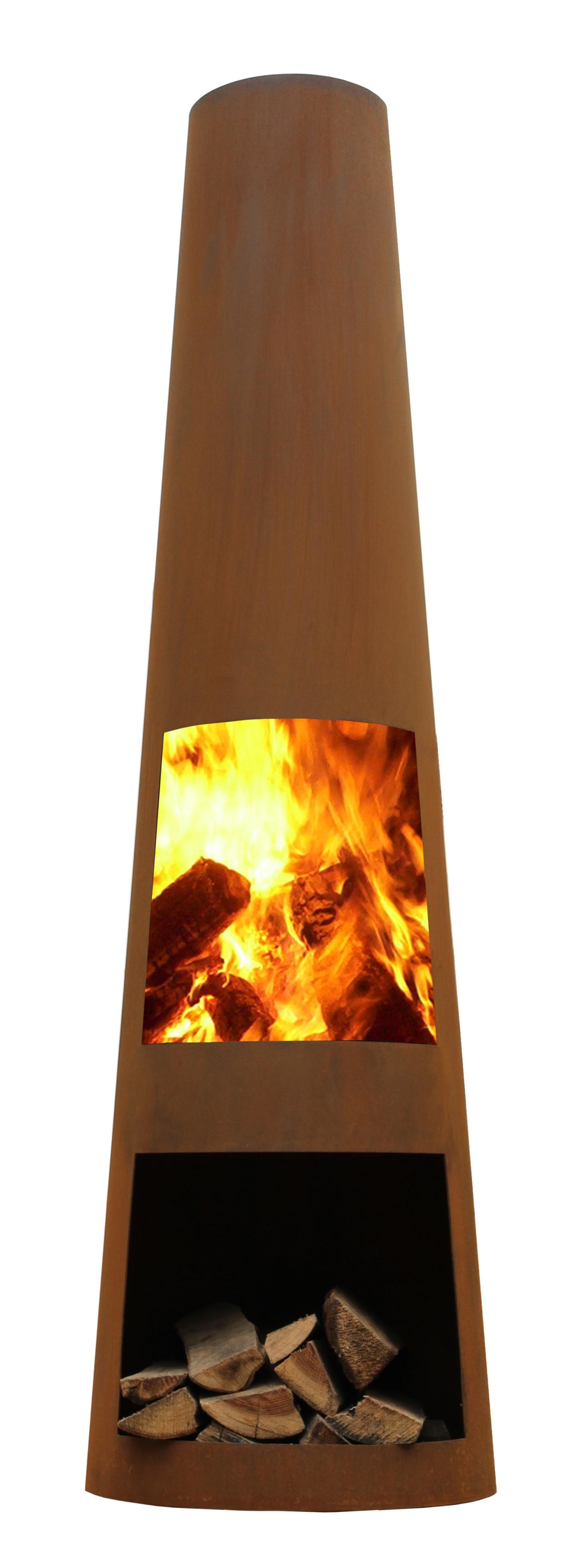 Rengo-Corten Outdoor/Garten Kamin Rengo Corten