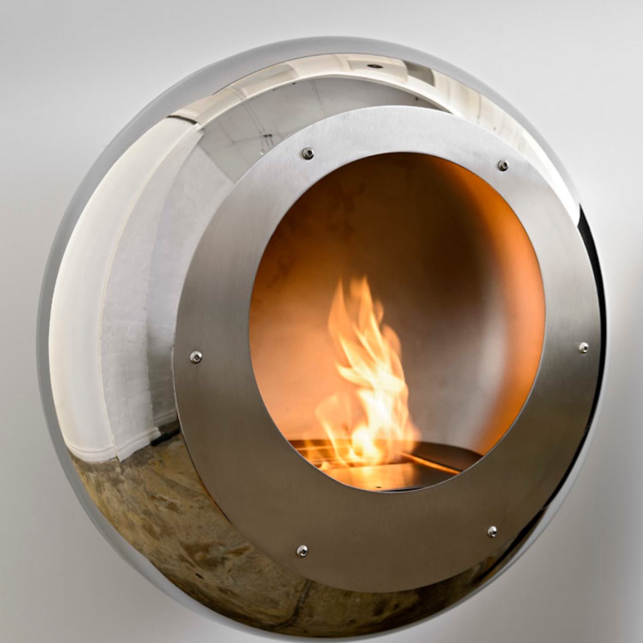 Cocoon Fires VELLUM Designer Ethanolkamin Edelstahl