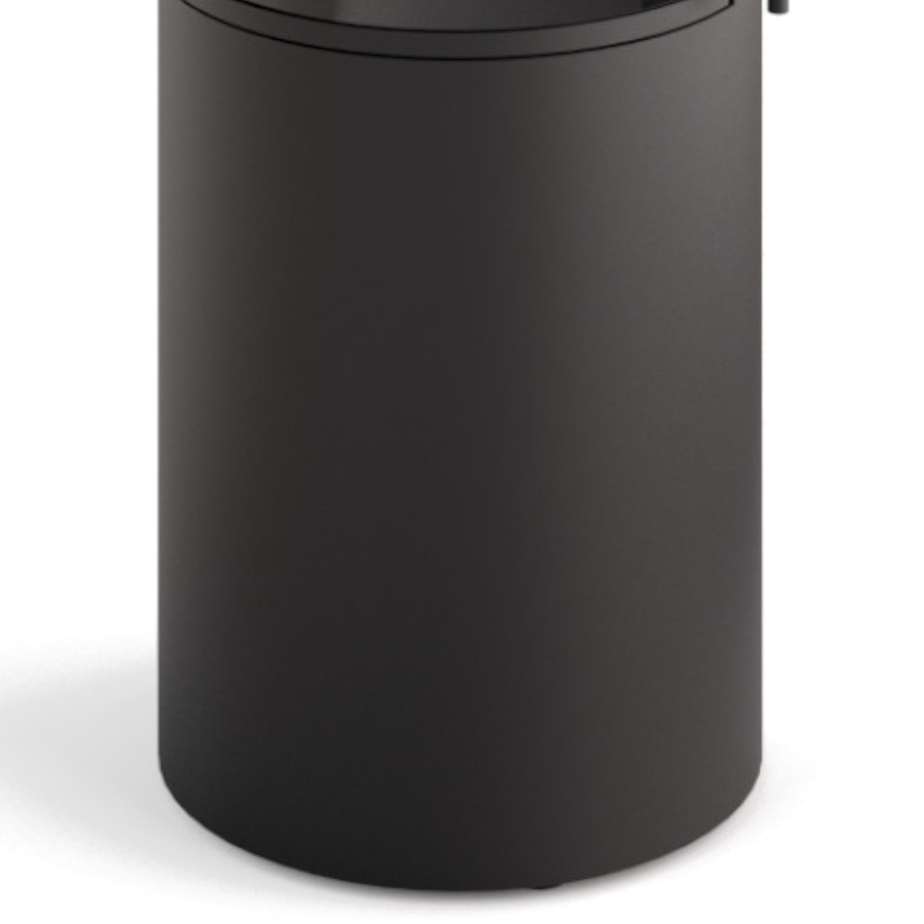 Prego X Schwarz Kaminofen 6KW 180° Panorama Sichtscheibe RLU