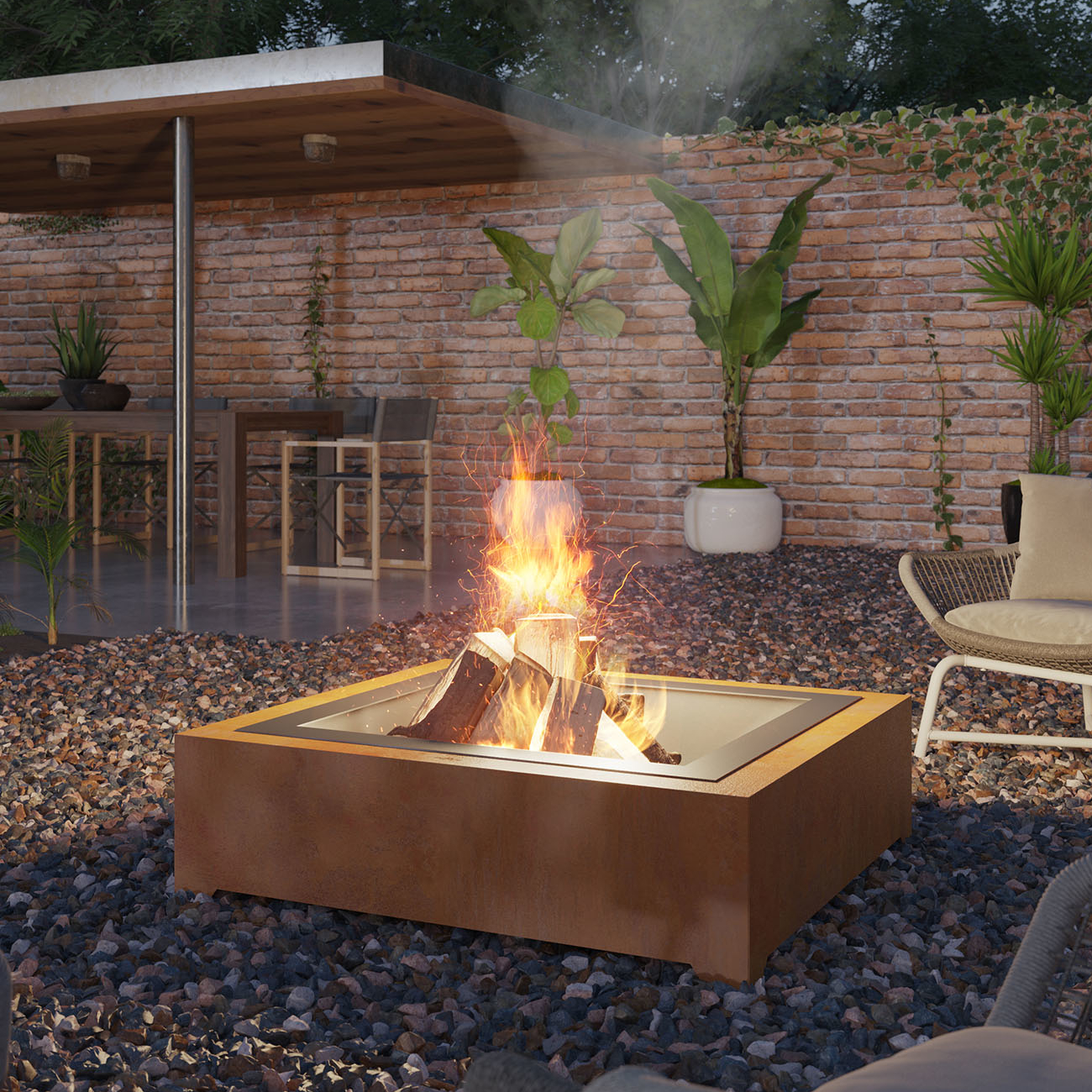 gartenkamin-feuerschale-firepit-corten-square-1000-web5 Corten Square 1000 Feuerschale Gartenkamin
