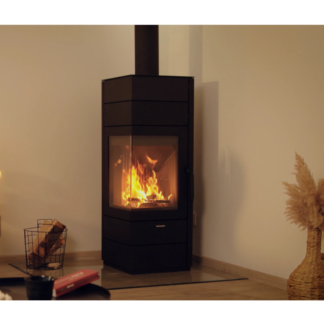 Mondego W+ Eck-Kaminofen 7kW