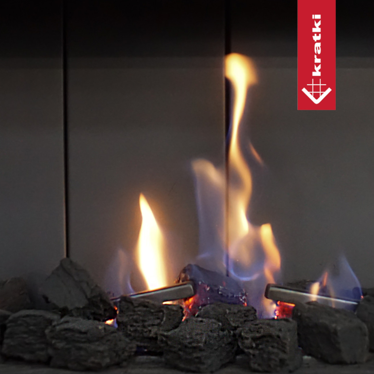 Keramik Hozlzkohle Stücke für Gas- & Ethanolkamine - 2,5 kg