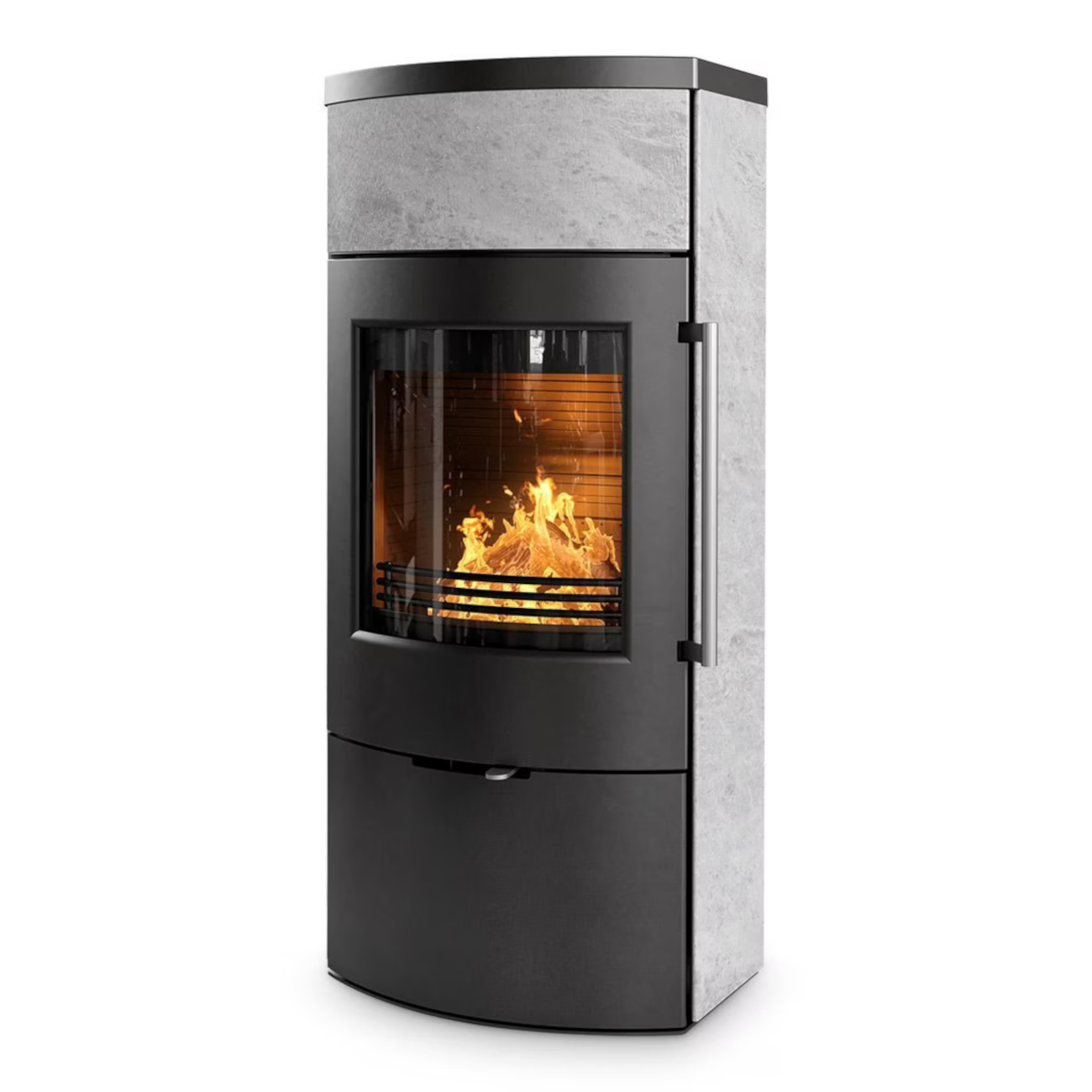 TT80FS Kaminofen Schwarz Speckstein 5kW Wärmespeicherung TT80FS Kaminofen Schwarz Speckstein 5kW Wärmespeicherung