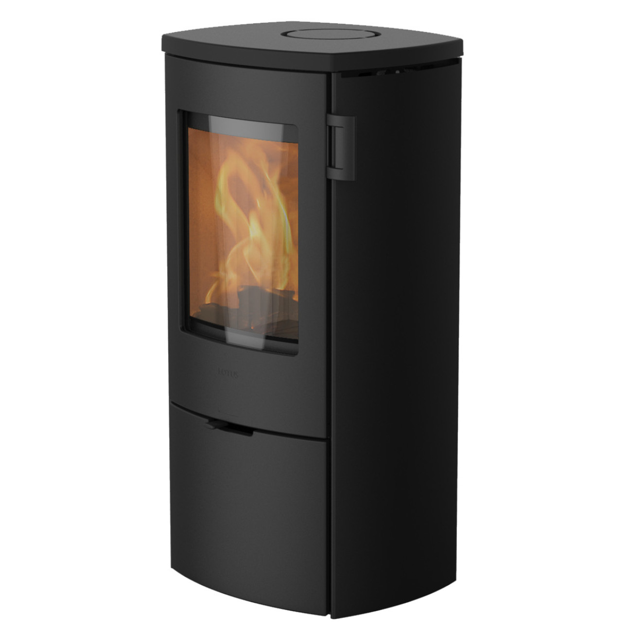 lotus-mondo-3-kaminofen-web1 Mondo 30 Kaminofen Schwarz 5kW