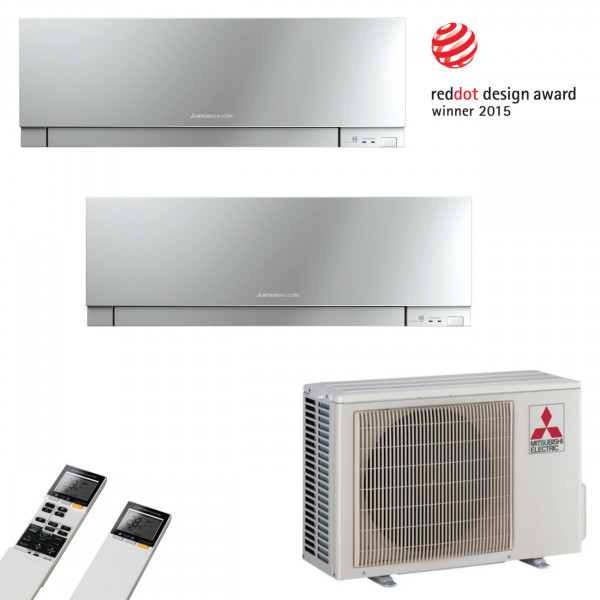 MultiSplit Klimaanlage Premium 2+2 kw Kühlen