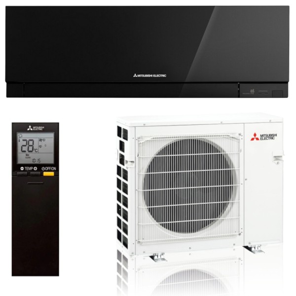 Premium 5 kW Klimaanlage Schwarz Mitsubishi Electric