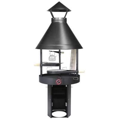 Tundra Grill Heavy Duty 100 cm Ø mit Zubehör | Gartenkamine und